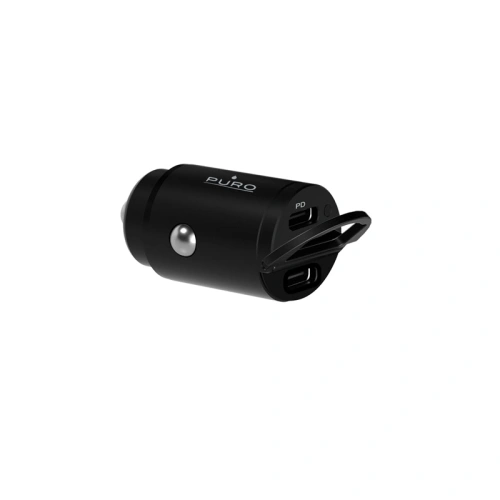 Kup Auto nabíječka PURO Mini Car Fast Charger 2x USB-C Power Delivery 30W (černá) - PUR404BLK - {ean13} - Sklep Home Screen