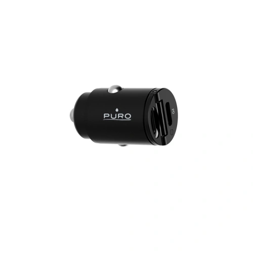 Kup Ładowarka samochodowa PURO Mini Car Fast Charger 2x USB-C Power Delivery 30W (czarny) - PUR404BLK - {ean13} - Sklep Home Screen