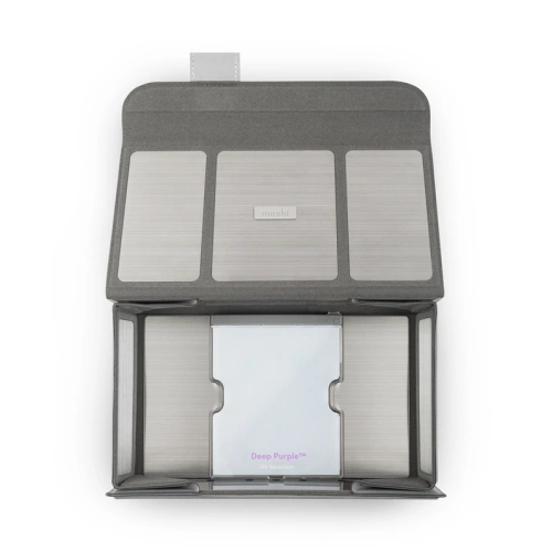 Kup Moshi Tragbarer UV-C-Entkeimer Deep Purple LED (grau) - MOSH139GRY - {ean13} - Sklep Home Screen