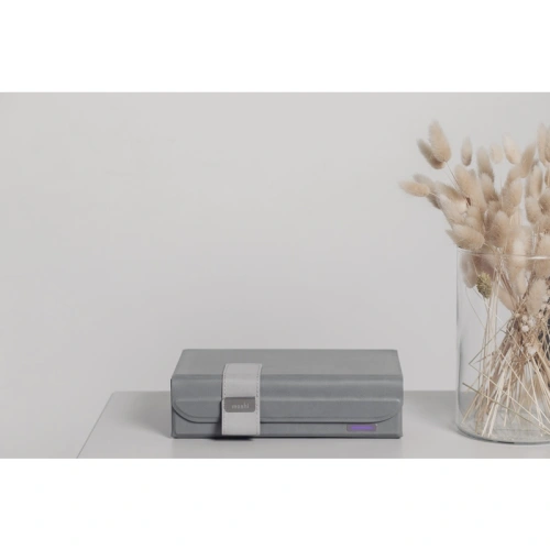 Kup Moshi Tragbarer UV-C-Entkeimer Deep Purple LED (grau) - MOSH139GRY - {ean13} - Sklep Home Screen