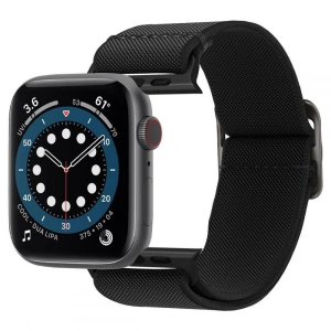 Kup Spigen Fit Lite Apple Watch 4/5/6/7/SE/8/9/Ultra 44/45/49mm Schwarz - SPN1555BLK - {ean13} - Sklep Home Screen