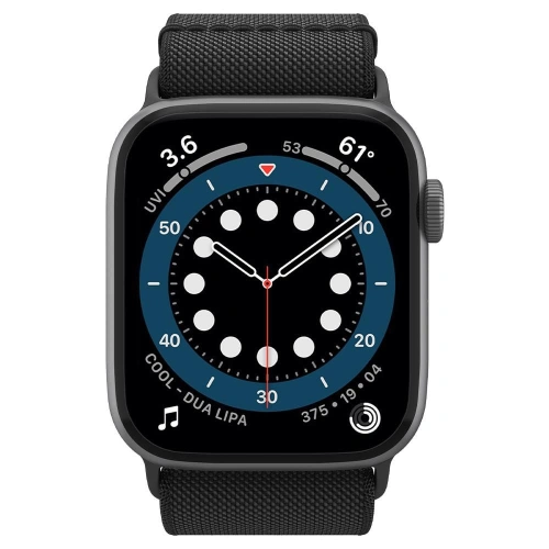Kup Pasek Spigen Fit Lite Apple Watch 4/5/6/7/SE/8/9/Ultra 44/45/49mm Černý - SPN1555BLK - {ean13} - Sklep Home Screen