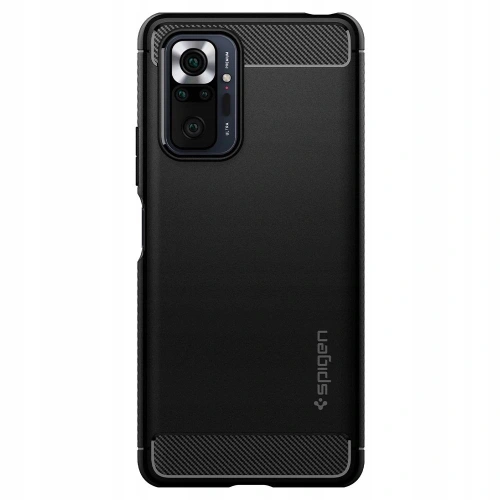 Kup Etui Spigen Rugged Armor Redmi Note 10 Pro Matt Fekete - SPN1556BLK - {ean13} - Sklep Home Screen