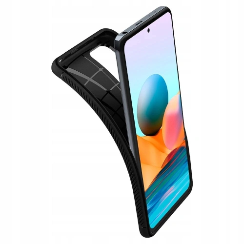 Kup Etui Spigen Rugged Armor Redmi Note 10 Pro Matt Fekete - SPN1556BLK - {ean13} - Sklep Home Screen