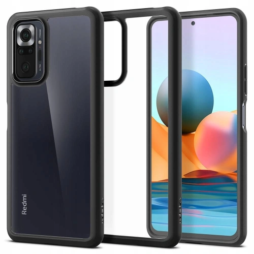 Kup Spigen Hülle Ultra Hybrid Redmi Note 10 Pro Mattschwarz - SPN1557BLK - {ean13} - Sklep Home Screen