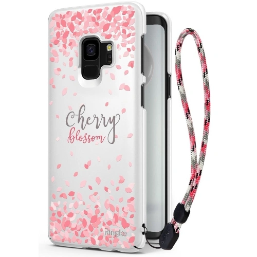 Kup Case Ringke Slim Cherry Blossom Samsung Galaxy S9 Weiß - RGK676WHT - {ean13} - Sklep Home Screen