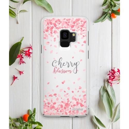 Kup Case Ringke Slim Cherry Blossom Samsung Galaxy S9 Weiß - RGK676WHT - {ean13} - Sklep Home Screen