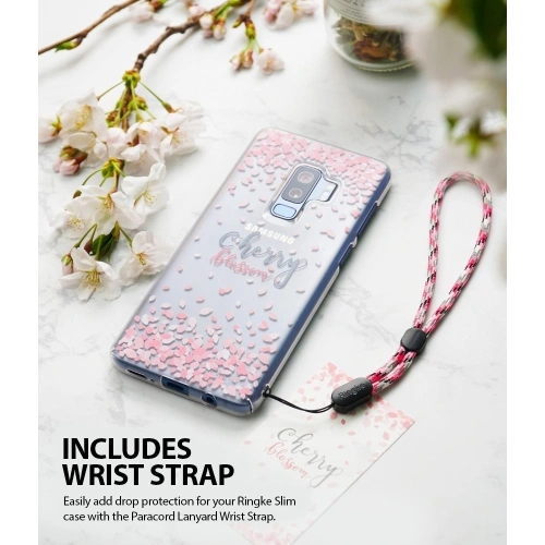 Kup Etui Ringke Slim Cherry Blossom Samsung Galaxy S9 Plus Mist Clear - RGK681MCL - {ean13} - Sklep Home Screen