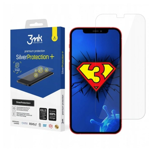 Kup Antymikrobowa folia ochronna 3MK Silver Protect+ Apple iPhone 12 Pro Max - 3MK1206 - {ean13} - Sklep Home Screen