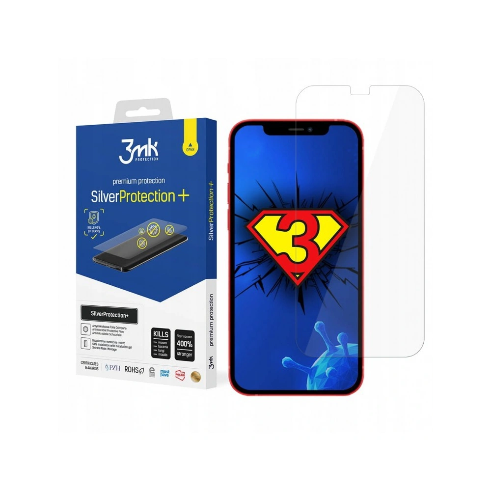 Antymikrobowa folia ochronna 3MK Silver Protect+ Apple iPhone 12 Pro Max