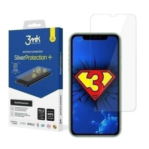 Kup Antimikrobiális védőfólia 3MK Silver Protect+ Apple iPhone 11/XR - 3MK1204 - {ean13} - Sklep Home Screen