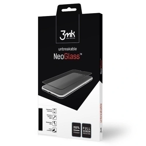 Kup 3MK Samsung Schutzglas NeoGlass Galaxy M21 Full Cover schwarz - 3MK1182 - {ean13} - Sklep Home Screen