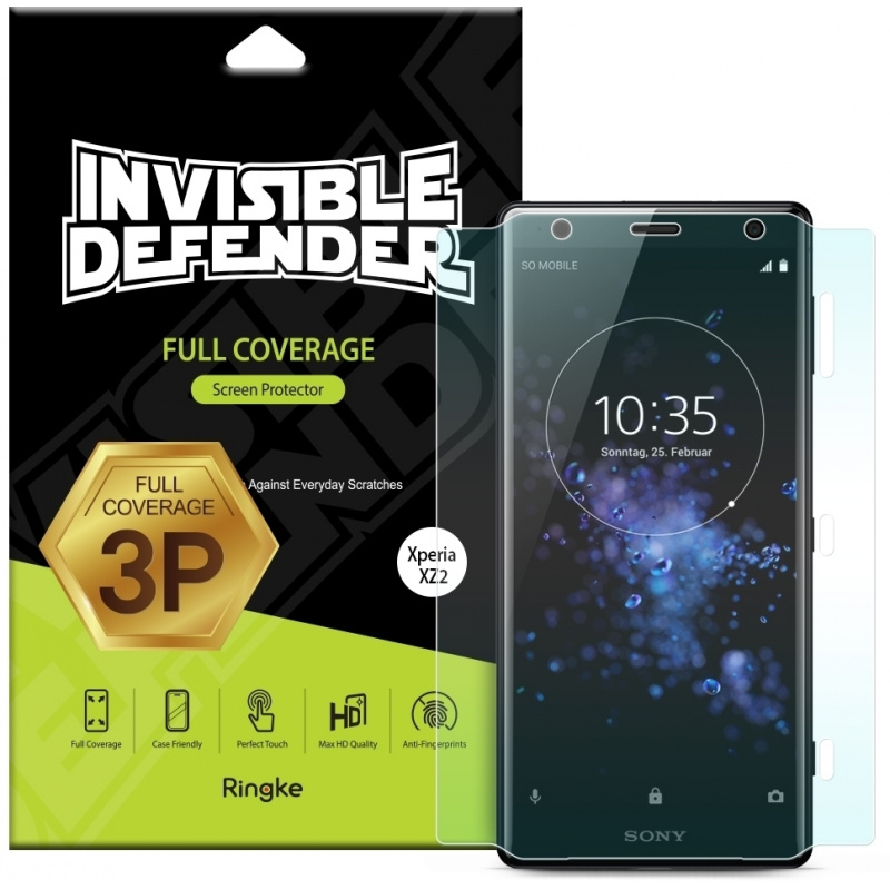 Folia Ringke Invisible Defender Xperia XZ2 Full Cover