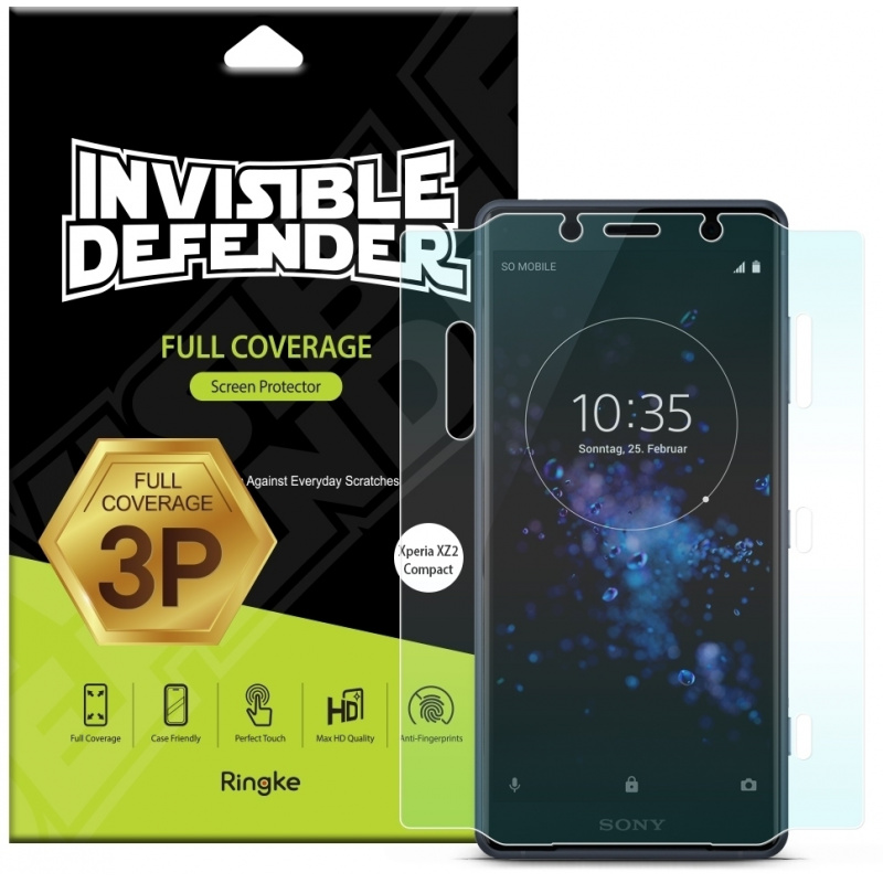 Folia Ringke Invisible Defender Xperia XZ2 Compact Full Cover