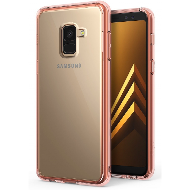 Etui Ringke Fusion Samsung Galaxy A8 2018 Rose Gold