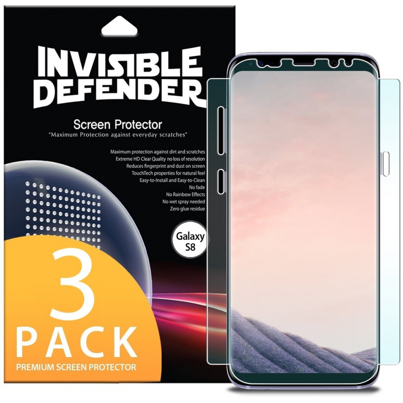 Ringke Invisible Defender Samsung Galaxy S8 Full Cover