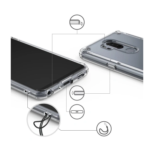 Kup Etui Ringke Fusion LG G7 ThinQ Crystal View - RGK691CL - {ean13} - Sklep Home Screen