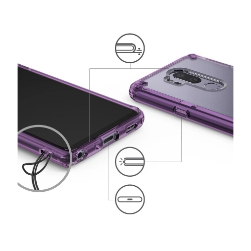 Kup Case Ringke Fusion LG G7 ThinQ Orchid Purple - RGK693PRP - {ean13} - Sklep Home Screen