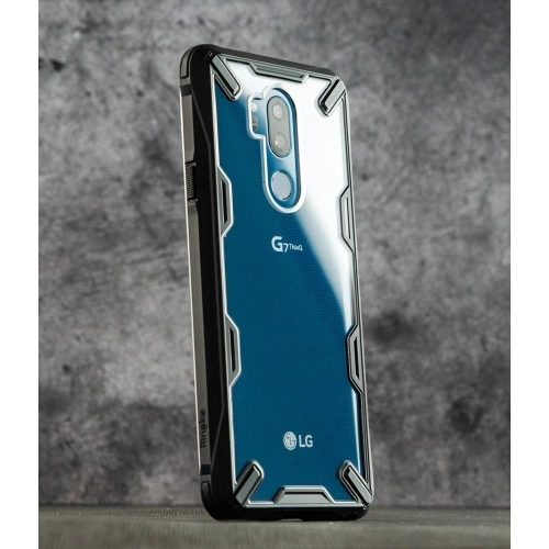 Kup Etui Ringke Fusion-X LG G7 ThinQ Black - RGK694BLK - {ean13} - Sklep Home Screen