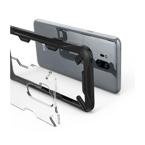 Kup Etui Ringke Fusion-X LG G7 ThinQ Black - RGK694BLK - {ean13} - Sklep Home Screen