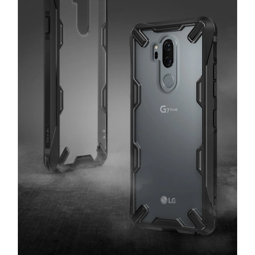 Kup Etui Ringke Fusion-X LG G7 ThinQ Black - RGK694BLK - {ean13} - Sklep Home Screen