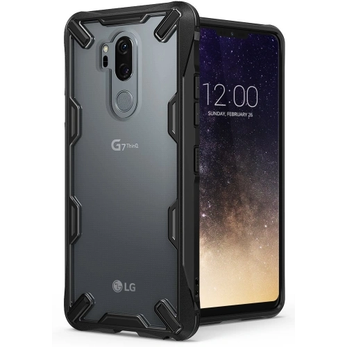 Kup Etui Ringke Fusion-X LG G7 ThinQ Fekete - RGK694BLK - {ean13} - Sklep Home Screen