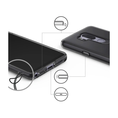 Kup Etui Ringke Air LG G7 ThinQ Füst Fekete - RGK696SM - {ean13} - Sklep Home Screen