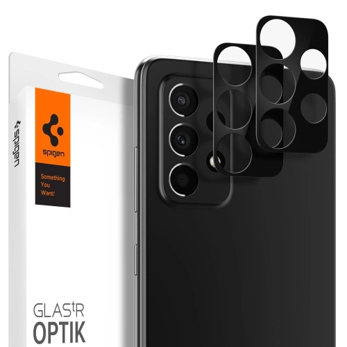 Kup Spigen Samsung Gehärtetes Kameraglas Optik Kameraobjektiv Galaxy A52/A52s Schwarz - SPN1558BLK - {ean13} - Sklep Home Screen