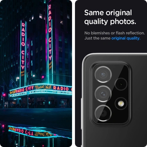 Kup Spigen Samsung Gehärtetes Kameraglas Optik Kameraobjektiv Galaxy A52/A52s Schwarz - SPN1558BLK - {ean13} - Sklep Home Screen