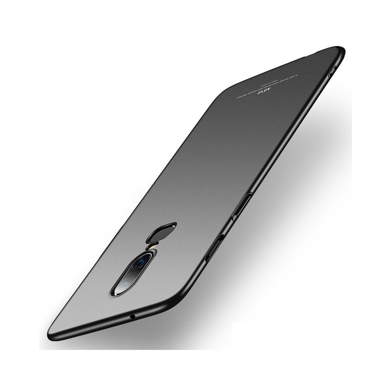 MSVII OnePlus 6 Black + Screen Protector