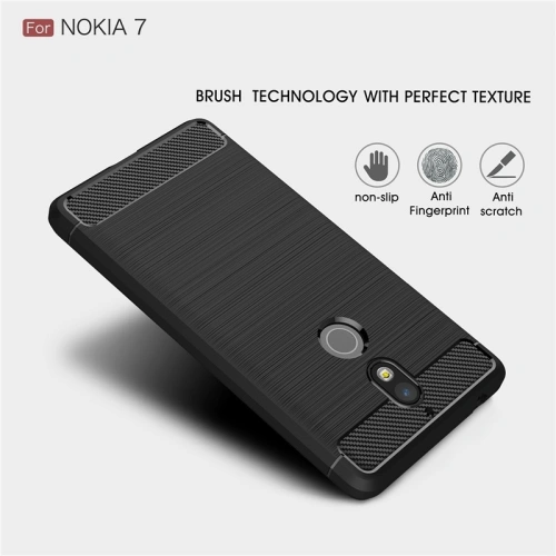 Kup Etui HS Case SOLID TPU Nokia 7 Black + Szkło - HSC047 - {ean13} - Sklep Home Screen