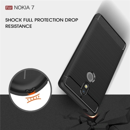 Kup Etui HS Case SOLID TPU Nokia 7 černé + sklo - HSC047 - {ean13} - Sklep Home Screen
