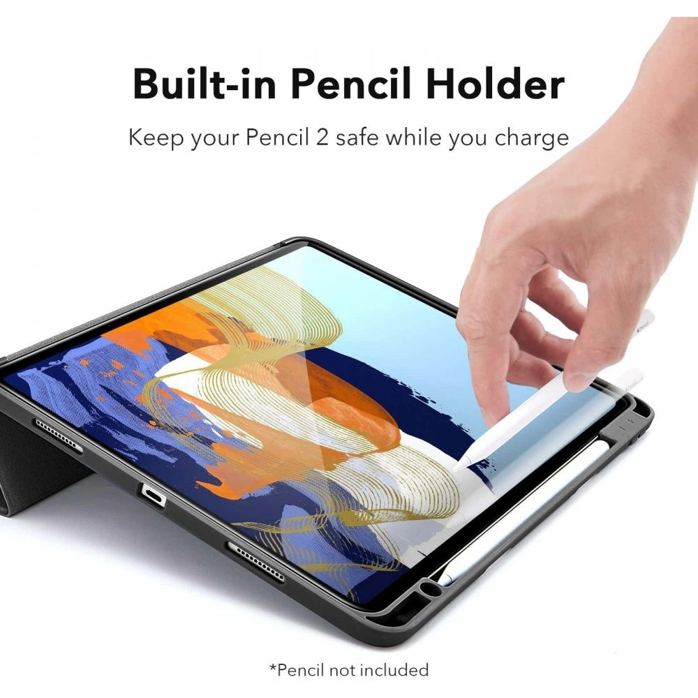 Etui ESR Rebound Pencil Apple iPad Pro 11 2020/2021 (2. i 3. generacji) Black
