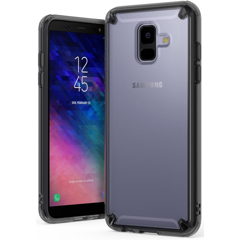 Etui Ringke Fusion Samsung Galaxy A6 2018 Smoke Black
