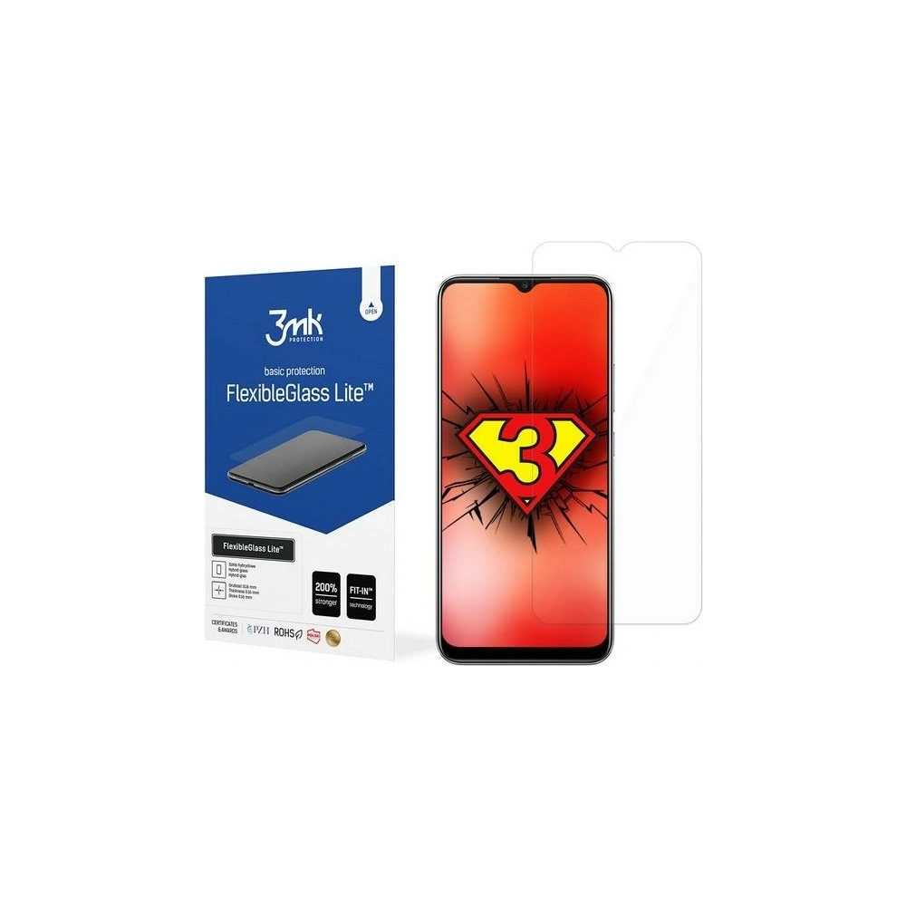 Szkło hybrydowe 3MK FlexibleGlass Lite Realme C12