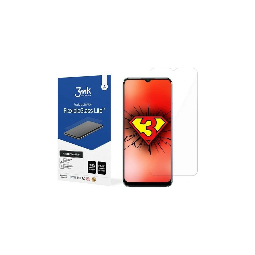 Szkło hybrydowe 3MK FlexibleGlass Lite Realme C21