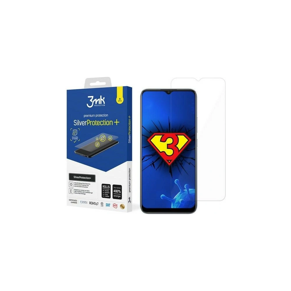 Antymikrobowa folia ochronna 3MK Silver Protect+ Realme C12