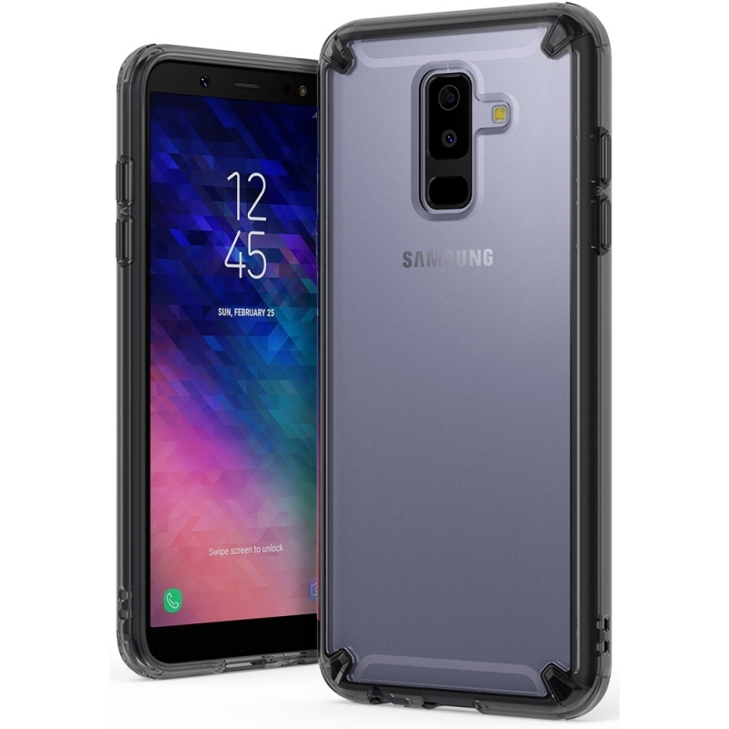 Ringke Fusion Samsung Galaxy A6 Plus 2018 Smoke Black