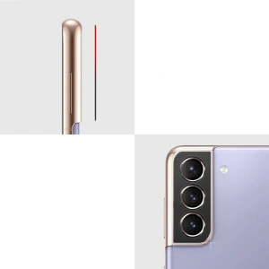 Überzug für die Insel Samsung Galaxy S21+ Plus - Ringke Kamera Styling - Startbildschirm