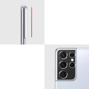 Überzug für die Insel Samsung Galaxy S21 Ultra - Ringke Kamera Styling - Startbildschirm