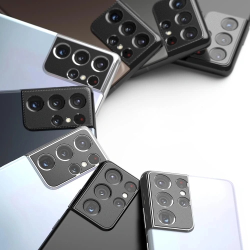 Kup Acoperire Ringke Camera Styling Samsung Galaxy S21 Ultra Negru - RGK1392BLK - {ean13} - Sklep Home Screen