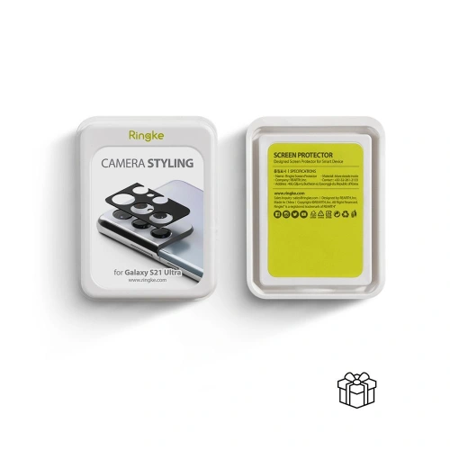 Buy Ringke Camera Styling Samsung Galaxy S21 Ultra Black - RGK1392BLK - {ean13} - Home Screen Store Europe