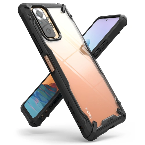 Kup Etui Ringke Fusion-X Redmi Note 10 Pro Negru - RGK1387BLK - {ean13} - Sklep Home Screen