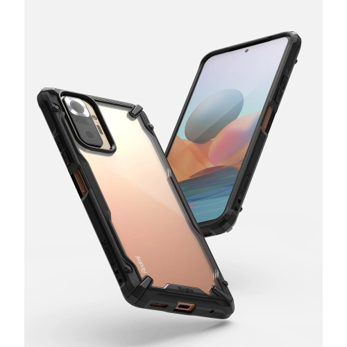 Kup Ringke Tasche Fusion-X Redmi Note 10 Pro Schwarz - RGK1387BLK - {ean13} - Sklep Home Screen