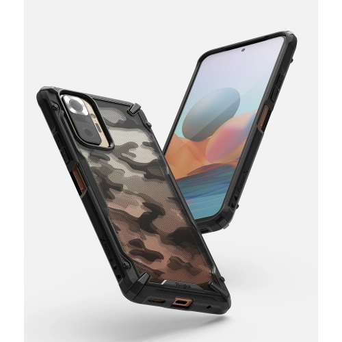 Kup Etui Ringke Fusion-X Design Redmi Note 10 Pro Camo (Moro) Fekete - RGK1388MBL - {ean13} - Sklep Home Screen