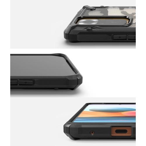 Kup Etui Ringke Fusion-X Design Redmi Note 10 Pro Camo (Moro) Fekete - RGK1388MBL - {ean13} - Sklep Home Screen