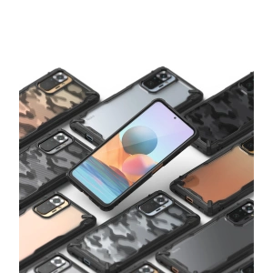 Kup Etui Ringke Fusion-X Design Redmi Note 10 Pro Camo (Moro) Black - RGK1388MBL - {ean13} - Sklep Home Screen