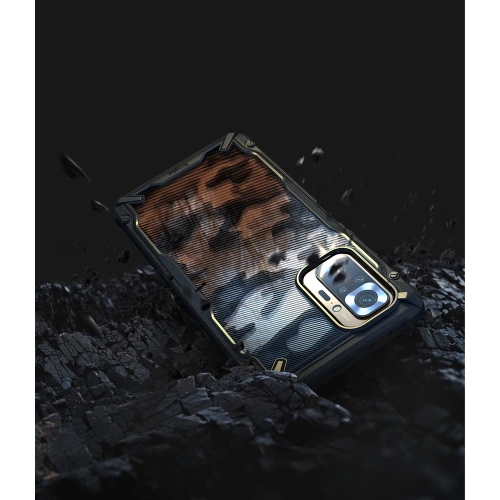 Kup Etui Ringke Fusion-X Design Redmi Note 10 Pro Camo (Moro) Fekete - RGK1388MBL - {ean13} - Sklep Home Screen