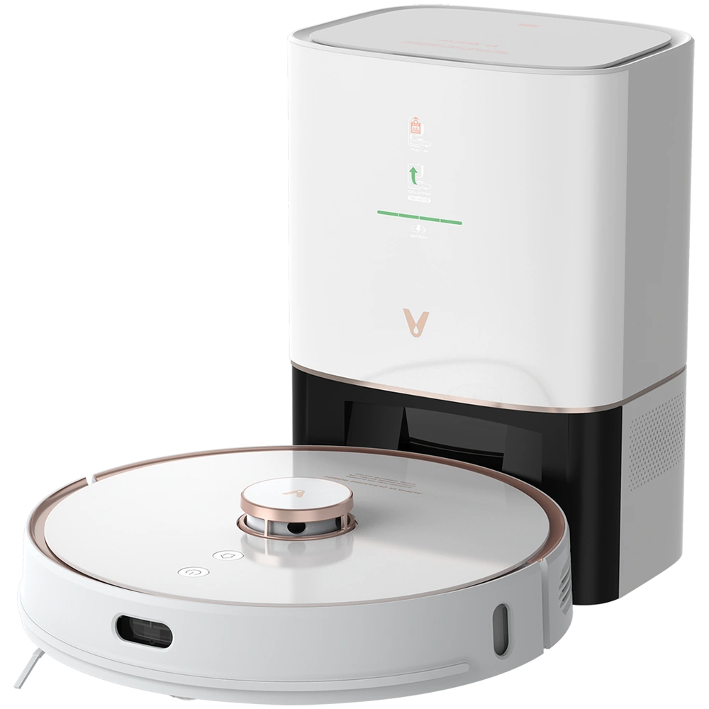 Inteligentny odkurzacz Viomi S9 ze stacją opróżniania (biały)