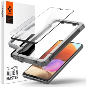 Buy Spigen GLAS.tR AlignMaster Samsung Galaxy A32 LTE/4G Black - SPN1565BLK - {ean13} - Home Screen Store Europe